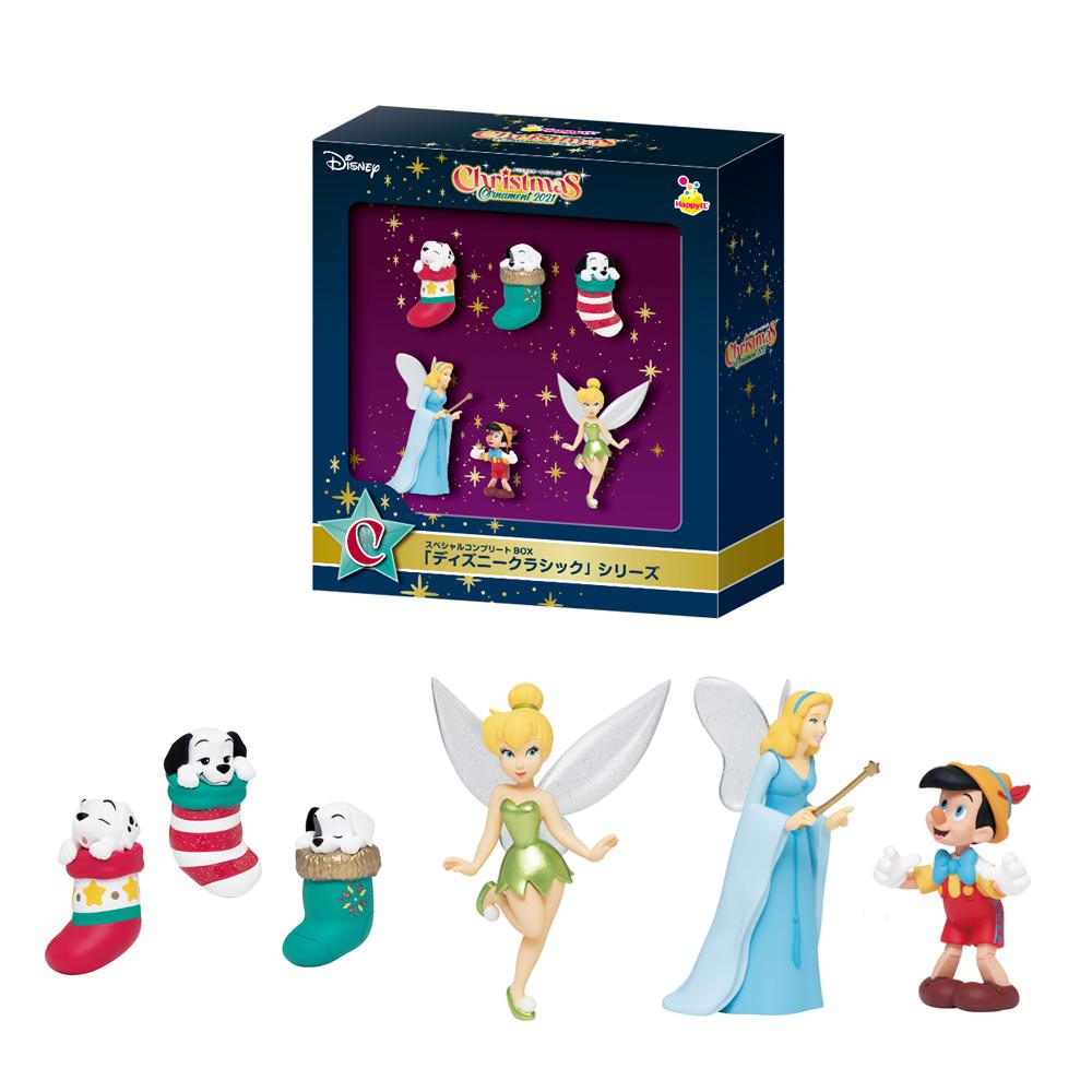 [Disney] SET 2021 디즈니 해피쿠지 크리스마스 오너먼트 제일 복권 피규어 소품