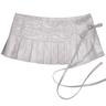 Embroidered pleated skirt (Pink)