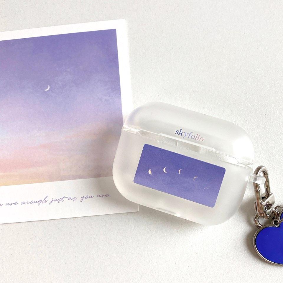 [스카이폴리오] 에어팟프로 케이스 (moon phase)