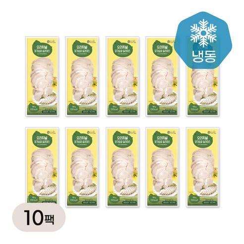 햇살닭 오리지널 닭가슴살 슬라이스, 100g, 10개 - 냉장냉동 간편조리 | 쿠팡