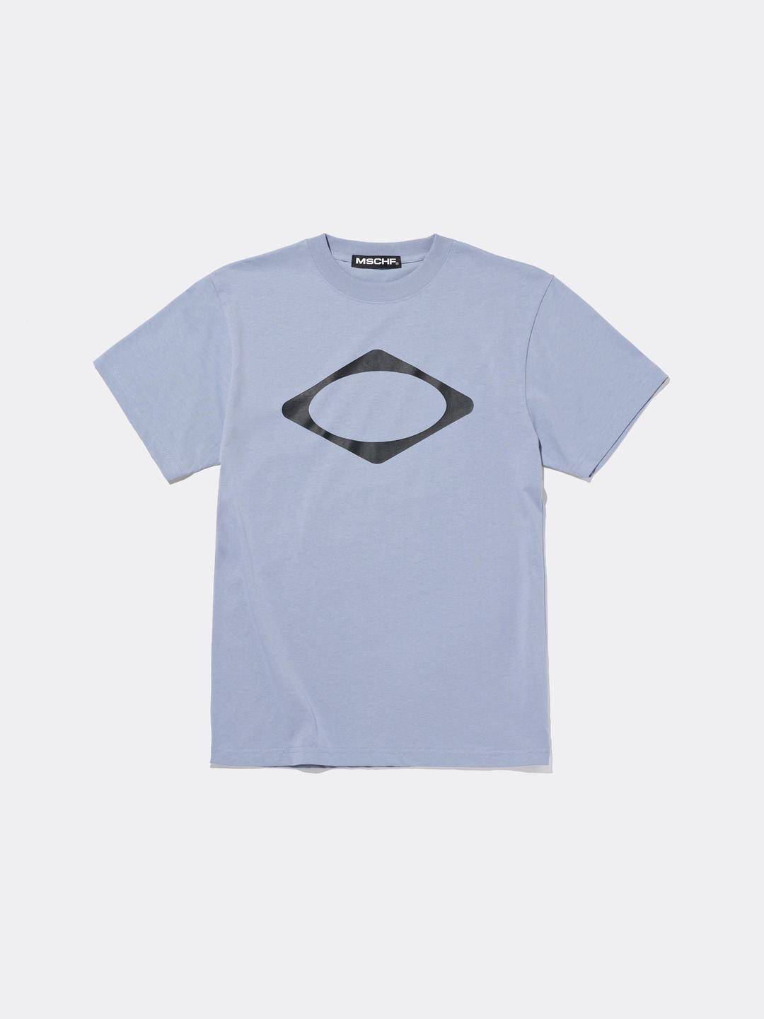 미스치프 RHOMBUS BASIC T-SHIRTS-GREYISH BLUE