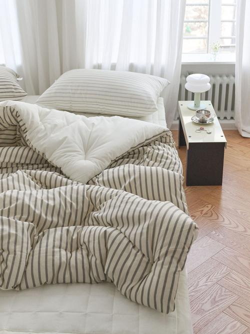 클로버 순면 60수 탈취 항균 사계절 차렵이불세트 SS/Q