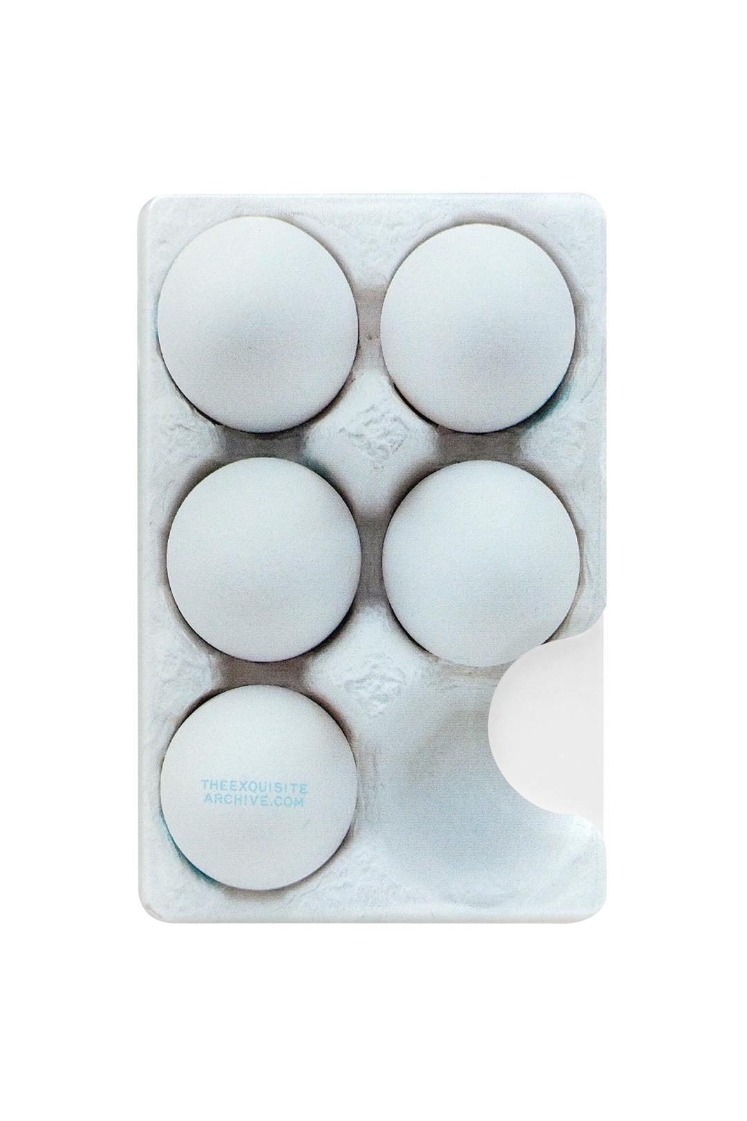 Card Pocket - White Egg