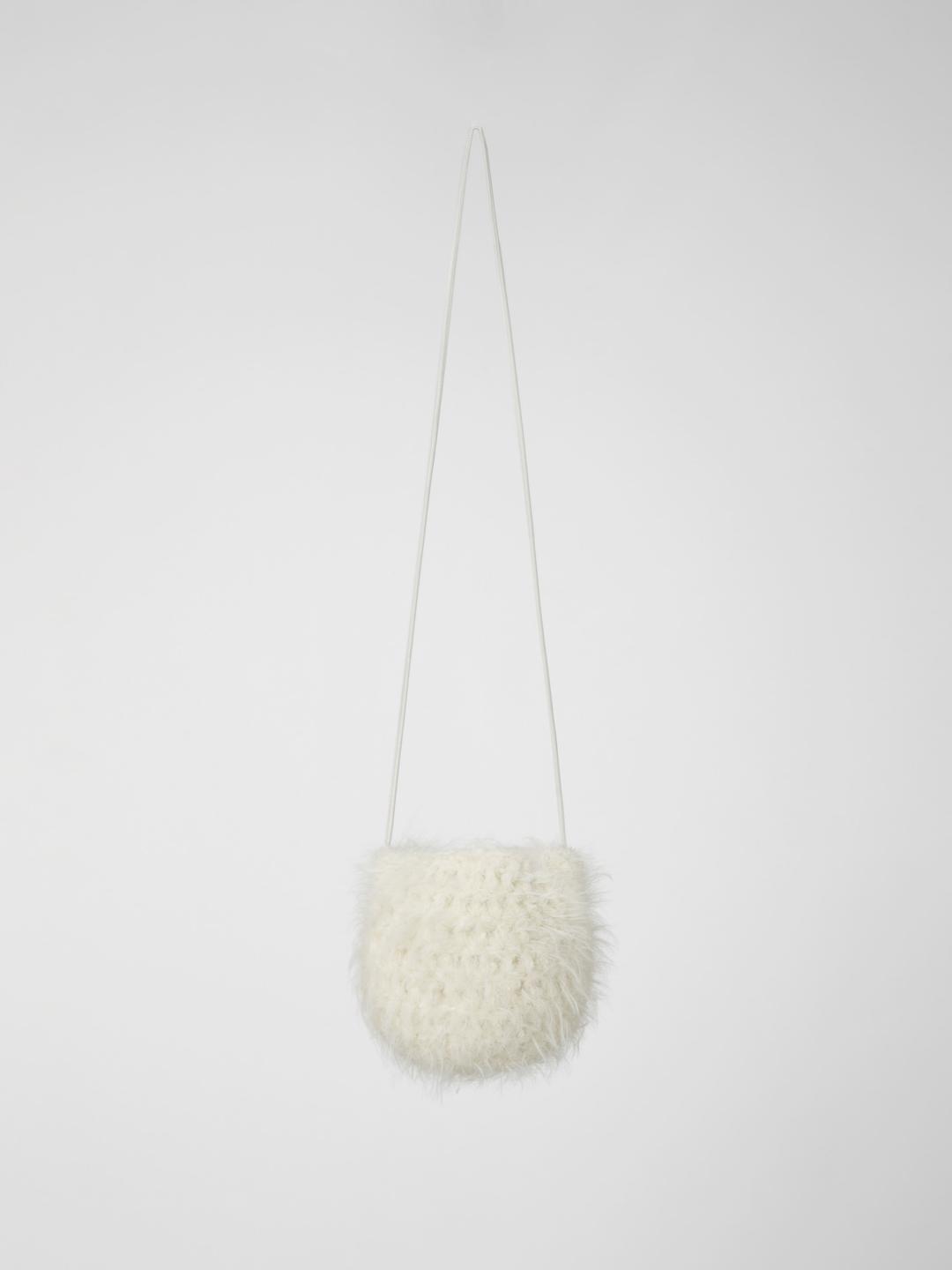3rd) [lebungd x ondemin] merr fur cross bag(ivory)