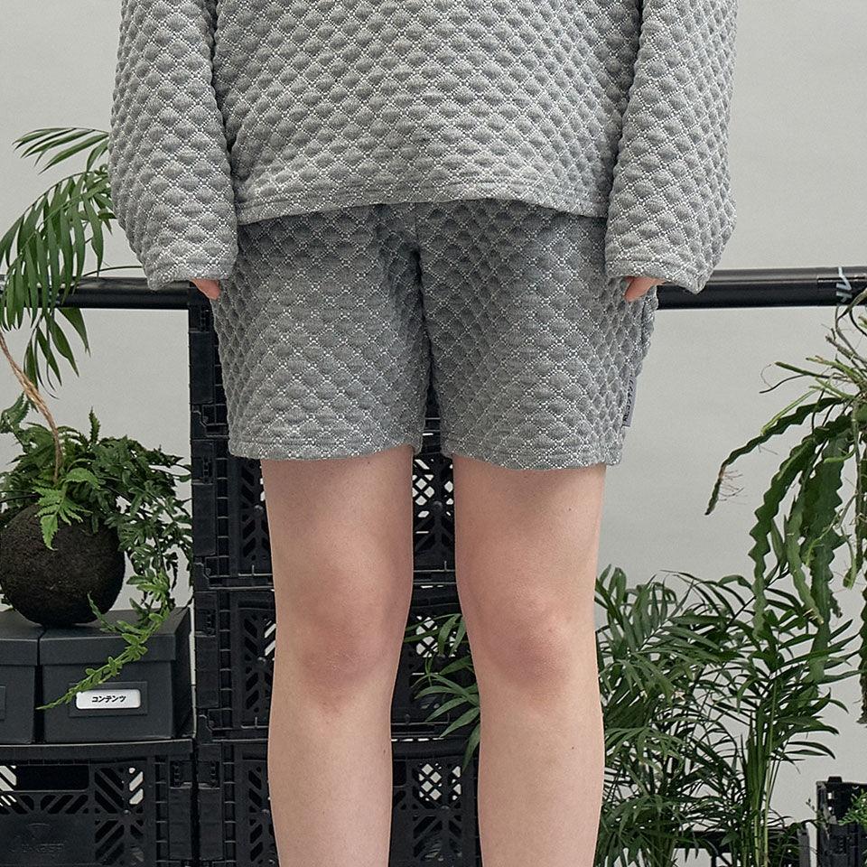 dia pattern shorts (gray)