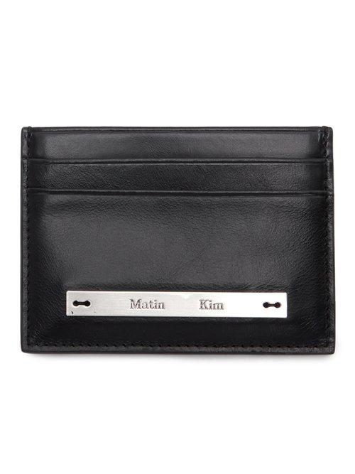 마뗑킴(MATIN KIM)  VINTAGE CARD WALLET IN BLACK - 사이즈 & 후기 | 무신사