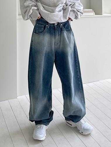 Blocking brush denim wide P