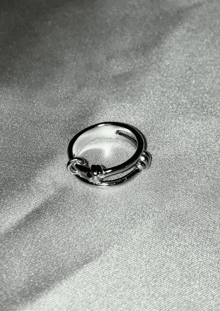layered piercing ring