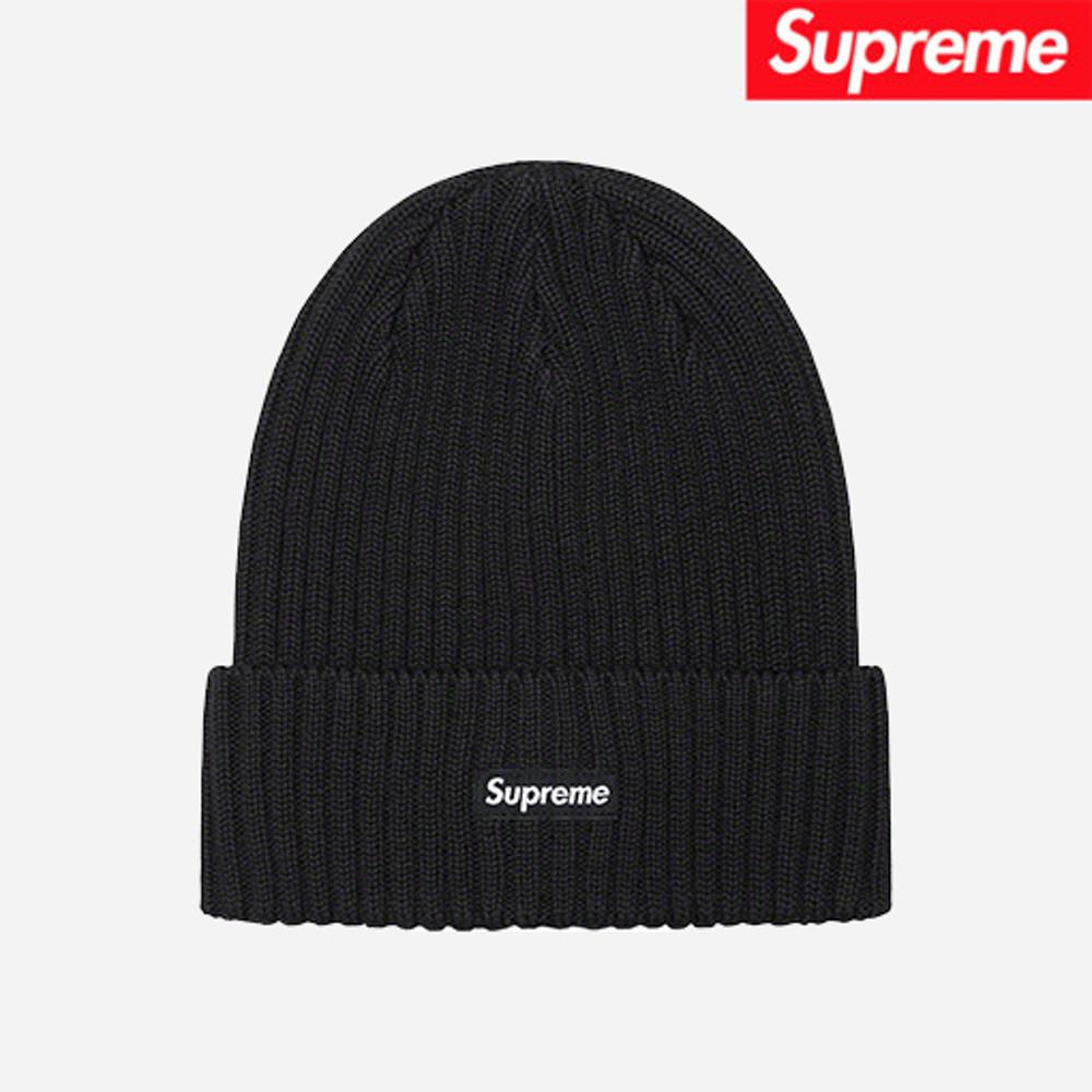 슈프림 오버다이드 비니 블랙 - 22SS