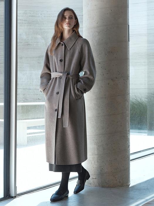 잇미샤 싱글카라 캐시미어 블렌디드 핸드메이드 코트 ITPBZHL720 (2COLOR)