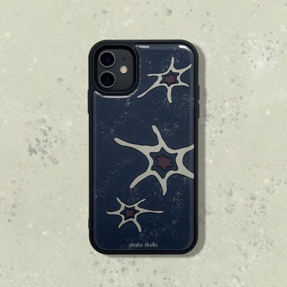 오하호스튜디오 Space Boy 스페이스 보이 에폭시 범퍼 케이스 아이폰11