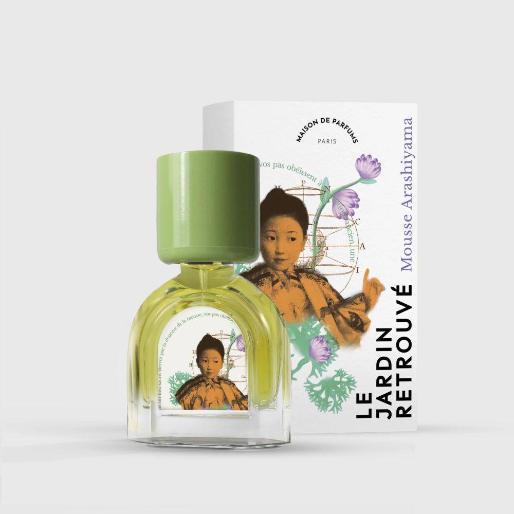 Le jardin retrouve Mousse Arashiyama Eau de Parfum 15ml 르자르뎅