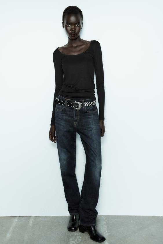 소프트 리브드 티셔츠