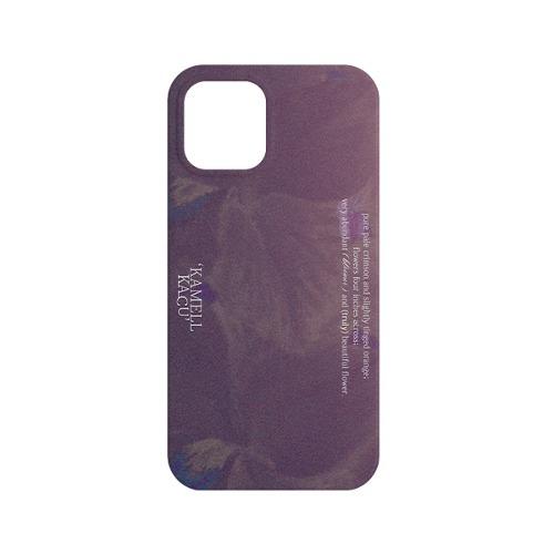 alluring flower deep purple color case