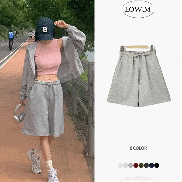 [MADE/모델추천❤️] 티모 버뮤다 트레이닝 팬츠-8color