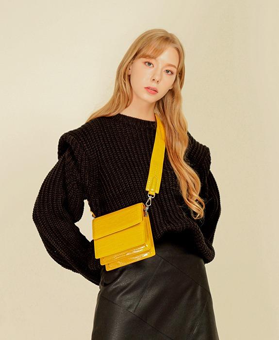 [록체] Claire Mini Bag Yellow