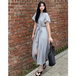 섬머 롱 드레스 스카이블루 SUMMER LONG DRESS SKY BLUE