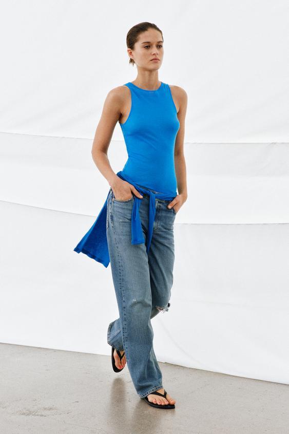 JEANS ZW COLLECTION BOOTCUT 미드라이즈