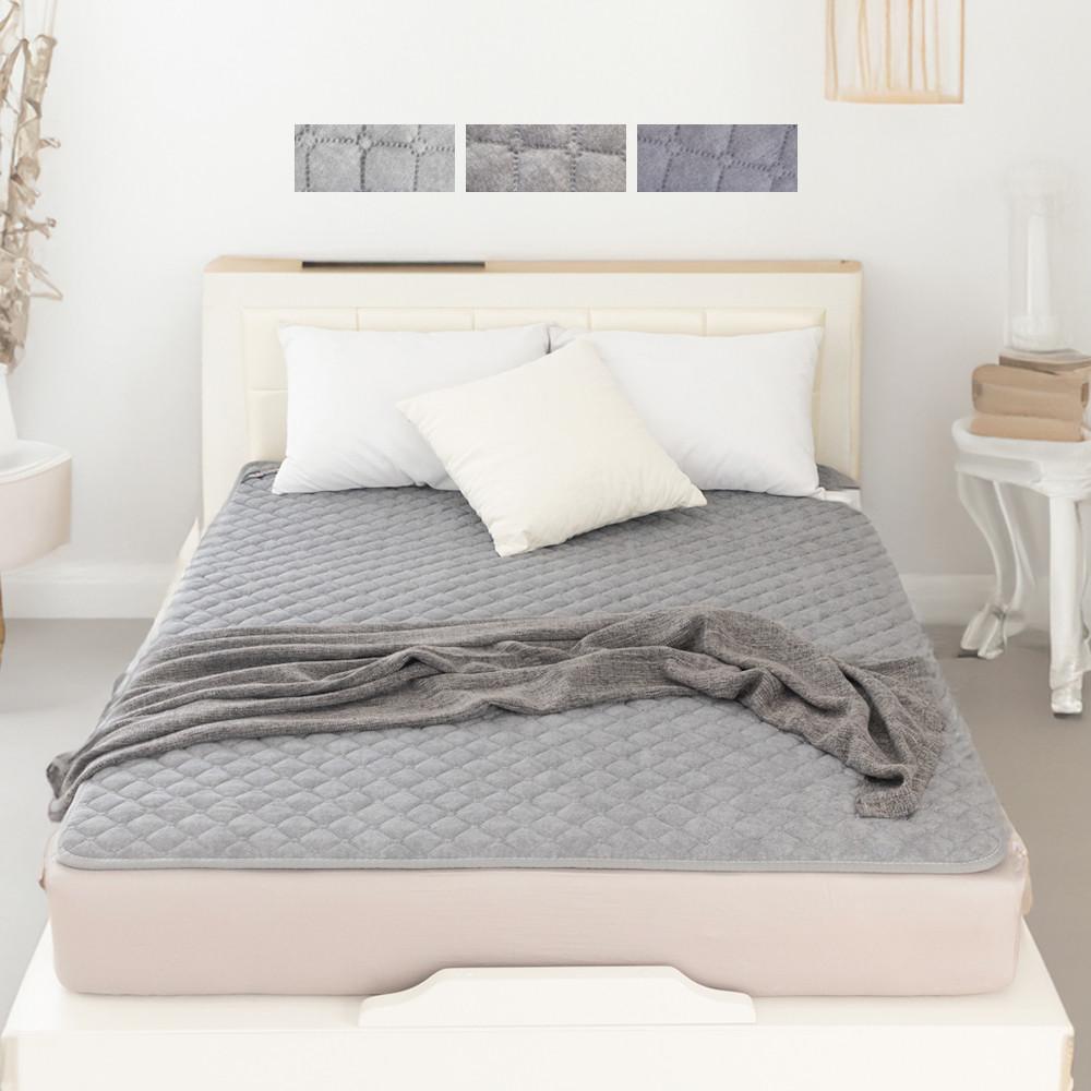 이한일 달잠 로제 탄소매트 카본 인체감지 전자파없는 침대용 전기매트 싱글