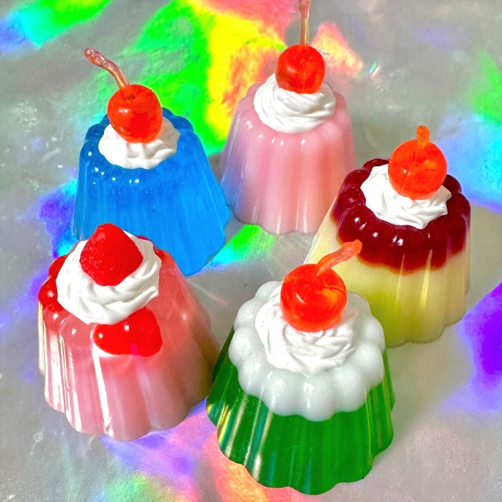 젤리푸딩 문진 / 푸딩 미니어처 피규어 키링