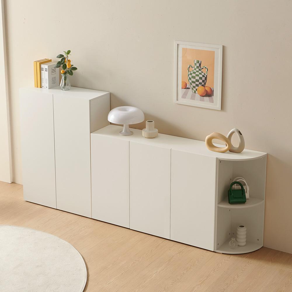 아씨방가구 국내제작 다용도 수납장/베란다 코너 틈새장