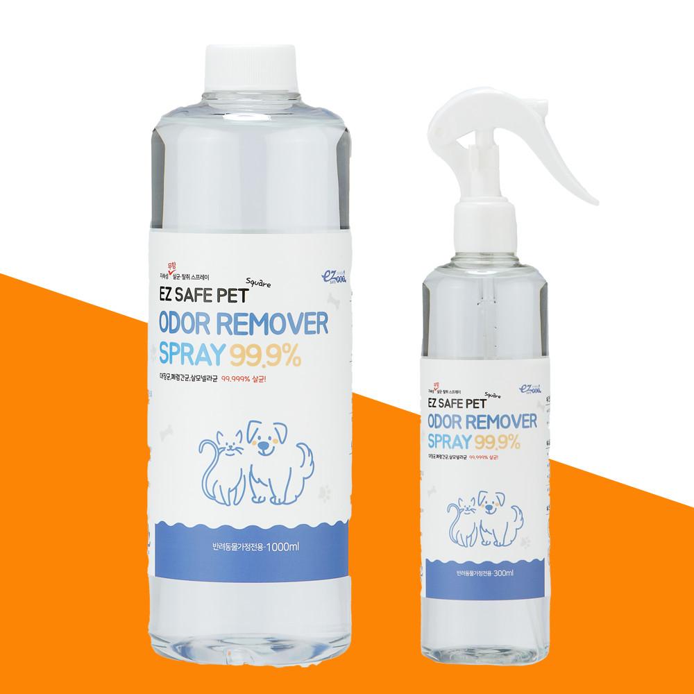 이지세이프펫 강아지탈취제 오줌소변배변 냄새제거 1000+300ml