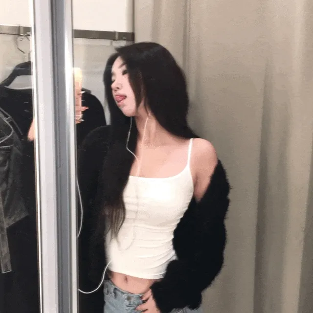 best *최저가* pony 포니 블랙 퍼 가디건 (black)