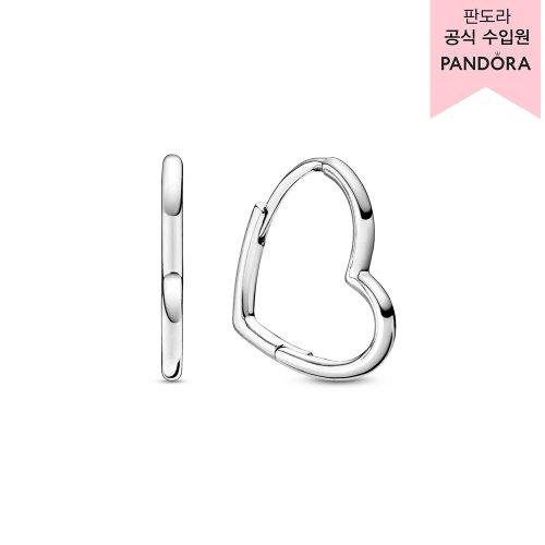 에쉬메트릭 하트 후프 이어링 _298307C00