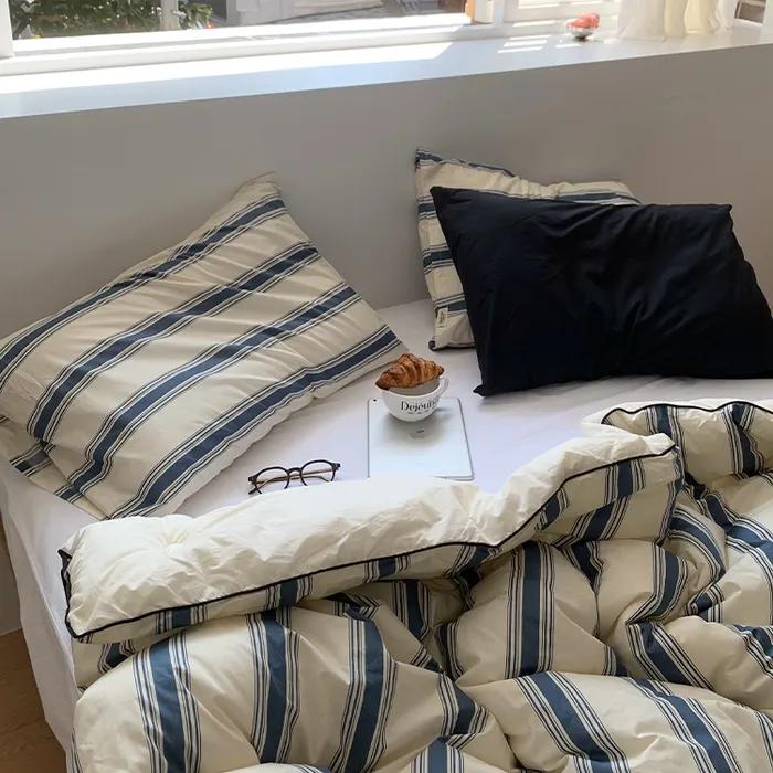 [알러쉴드] 런던 알러지케어 60수 고밀도 차렵이불 4컬러(간절기/사계절/극세사)