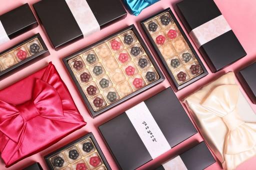 스승의날🌺반짝 한입 미니 꽃 양갱🌺수제 양갱이