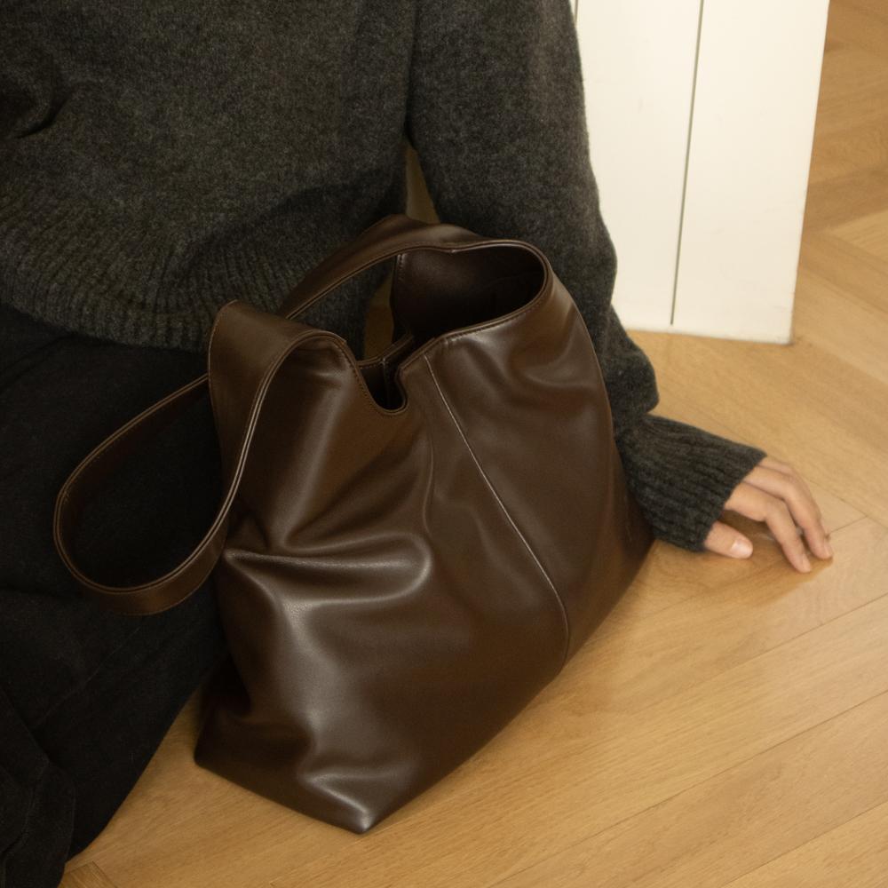 Adern shoulder bag_dark brown