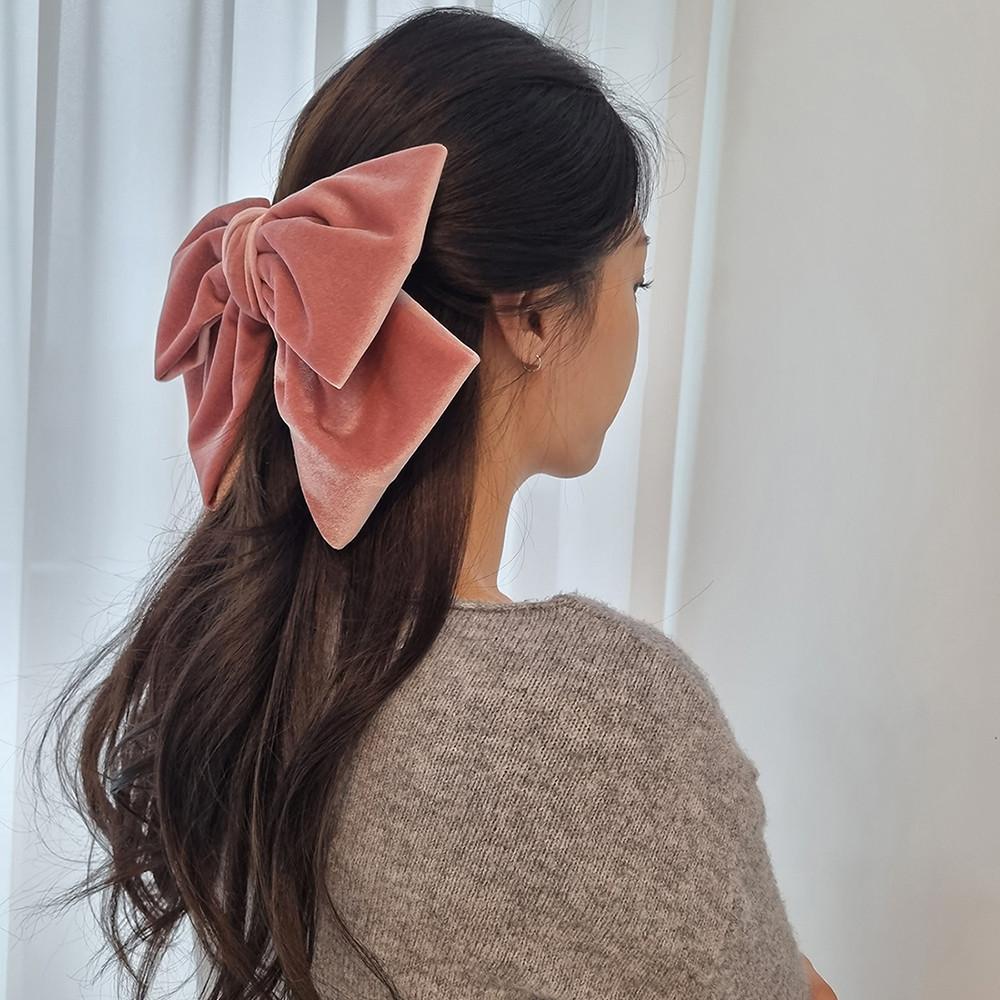 벨벳 왕 리본핀 30칼라 얼굴 소멸 동안 느낌