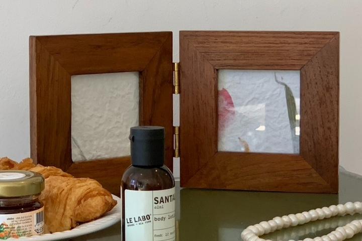 엔틱 트윈 미니 액자