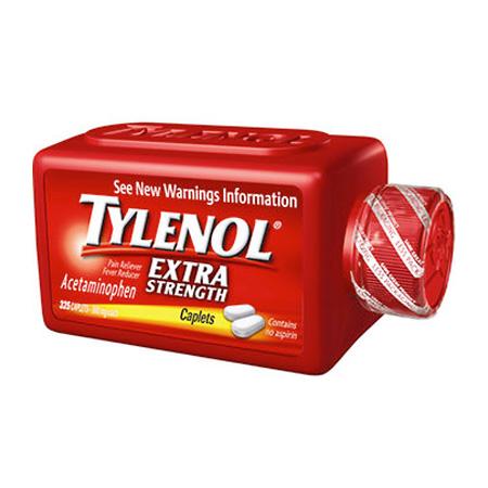 Tylenol Extra Strength (One Box of 325 Caplets)
