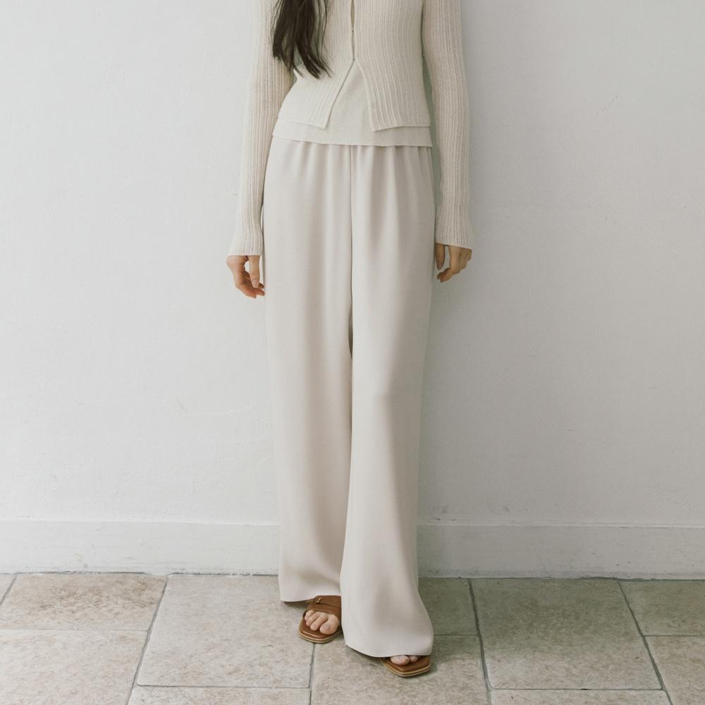Low Pants_Milk Beige