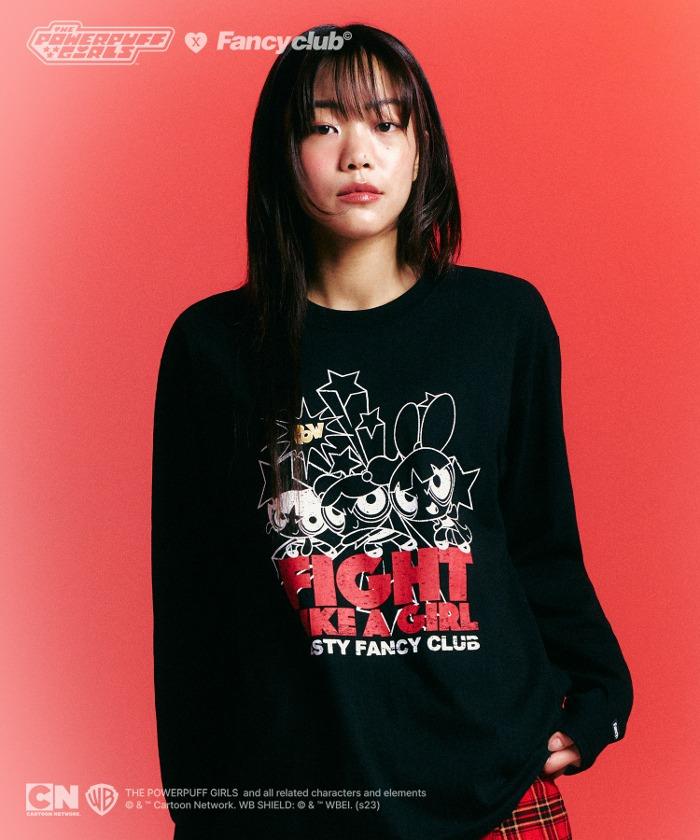 [PPG X FANCY] PUFFS BASIC LONG SLEEVE (BLACK)_F23PG1027