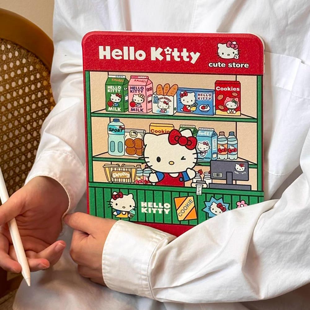 아곰케이스 키티 스토어 펜슬수납 아이패드 에어 6 케이스