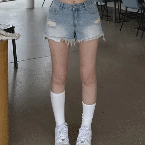 세인트 워싱 숏 데님 (1color)