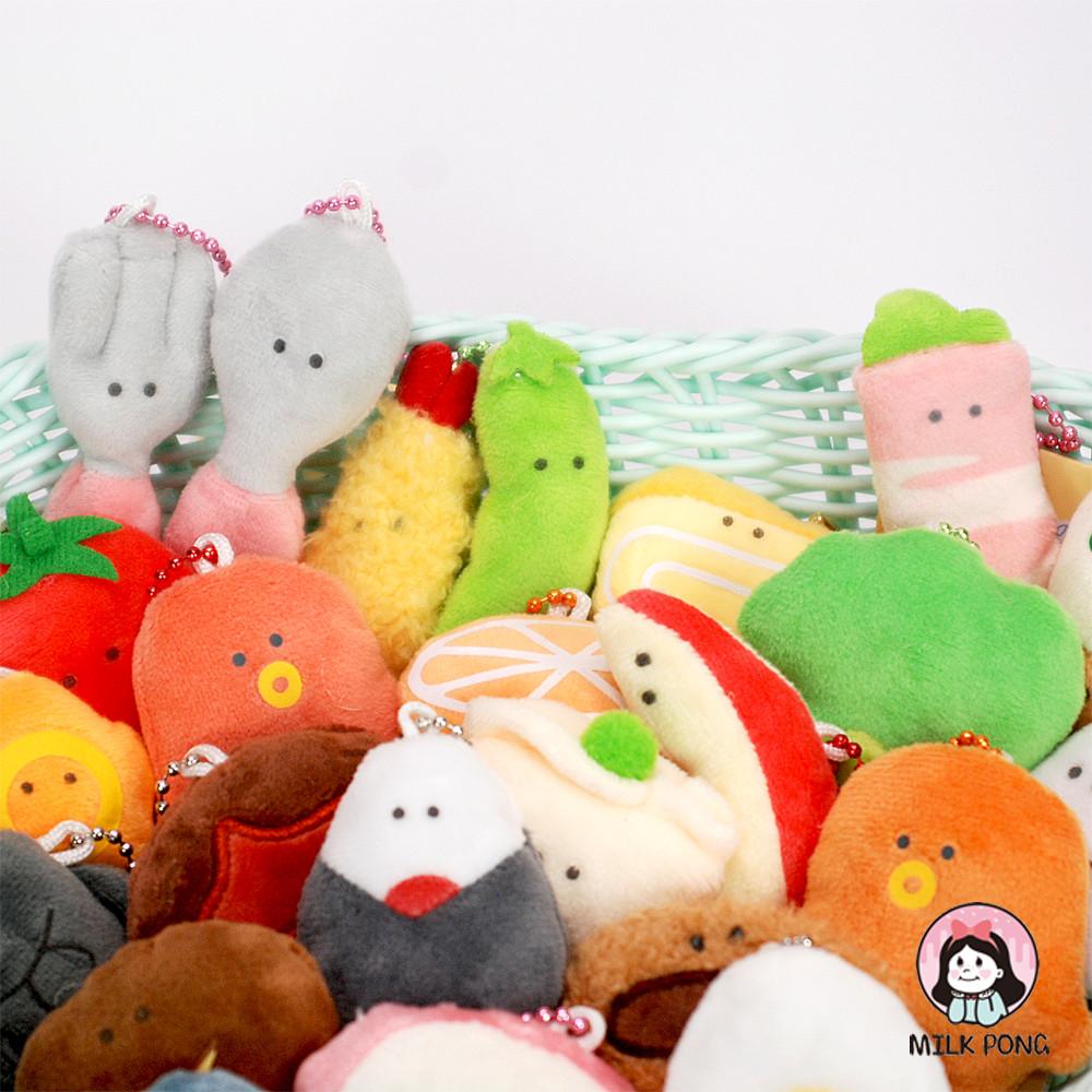 쁘띠 도시락 반찬 인형 키링 채소 야채 가방고리