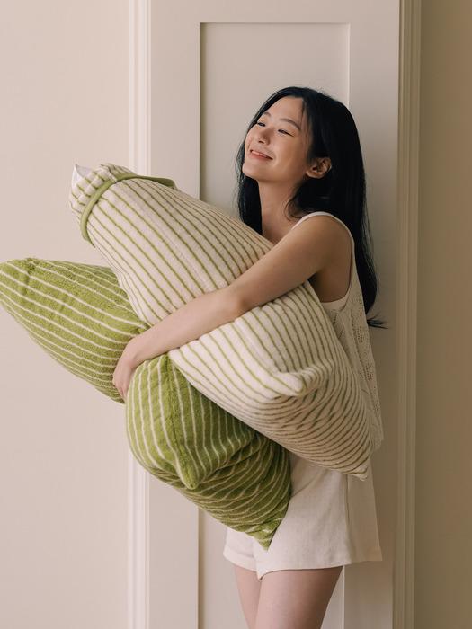 포근 모달 베개커버_올리브
