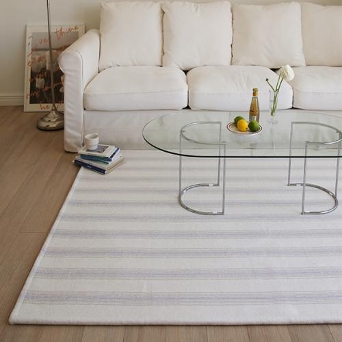 아델로 파스텔 스트라이프 러그