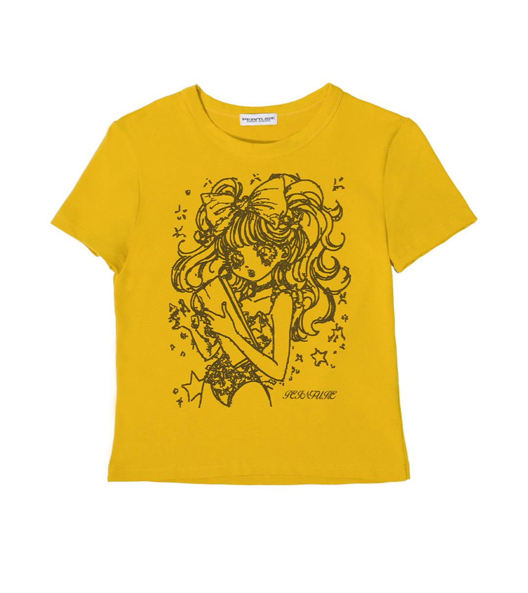 Princess T-Shirt-Mustard