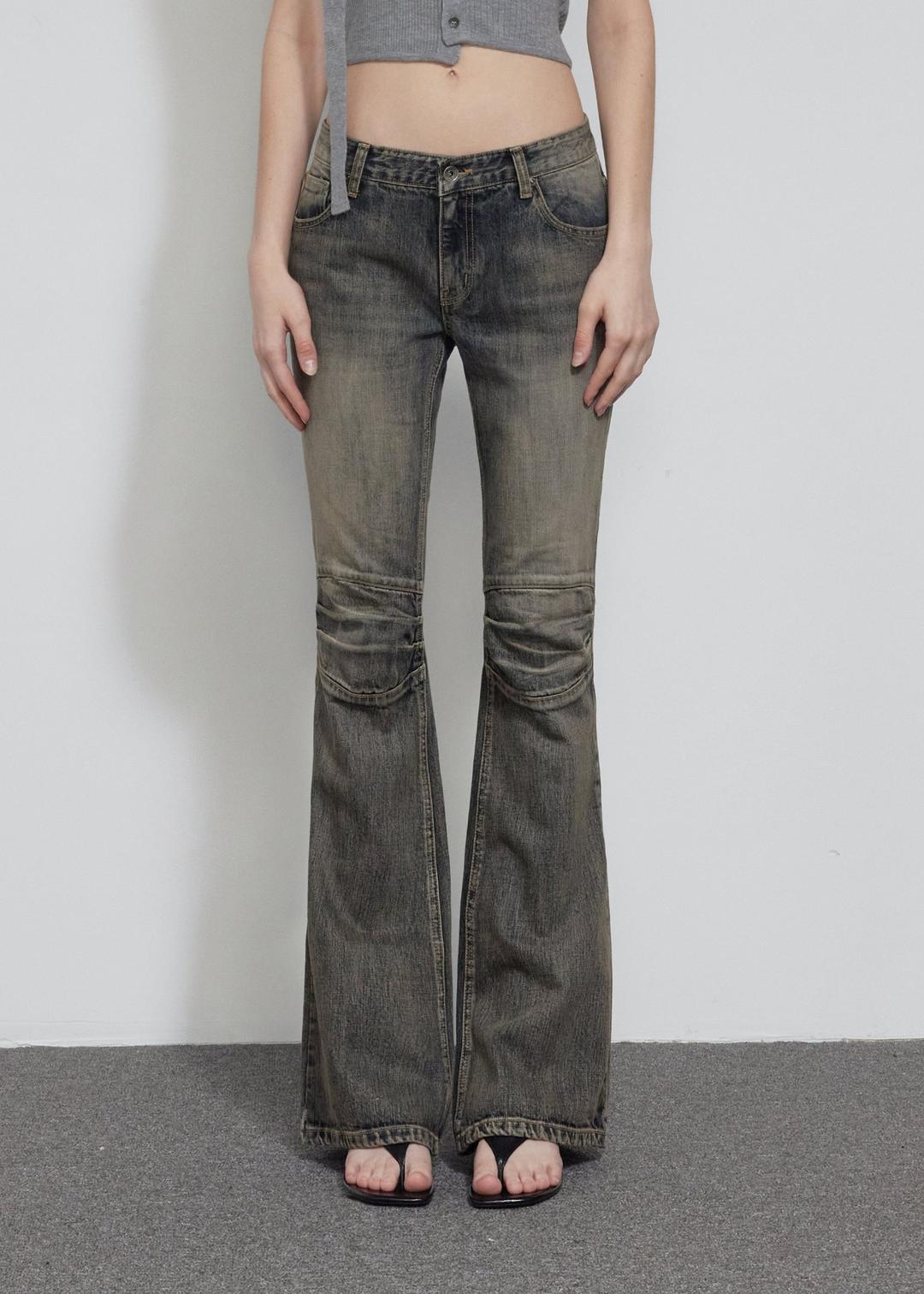 KNEE POINT VINTAGE BOOTCUT, BLUE