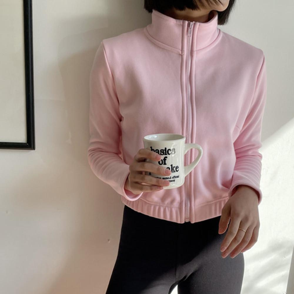 위캔발레 코튼터치 후리스 집업, 발레 자켓, 무용 웜업 자켓