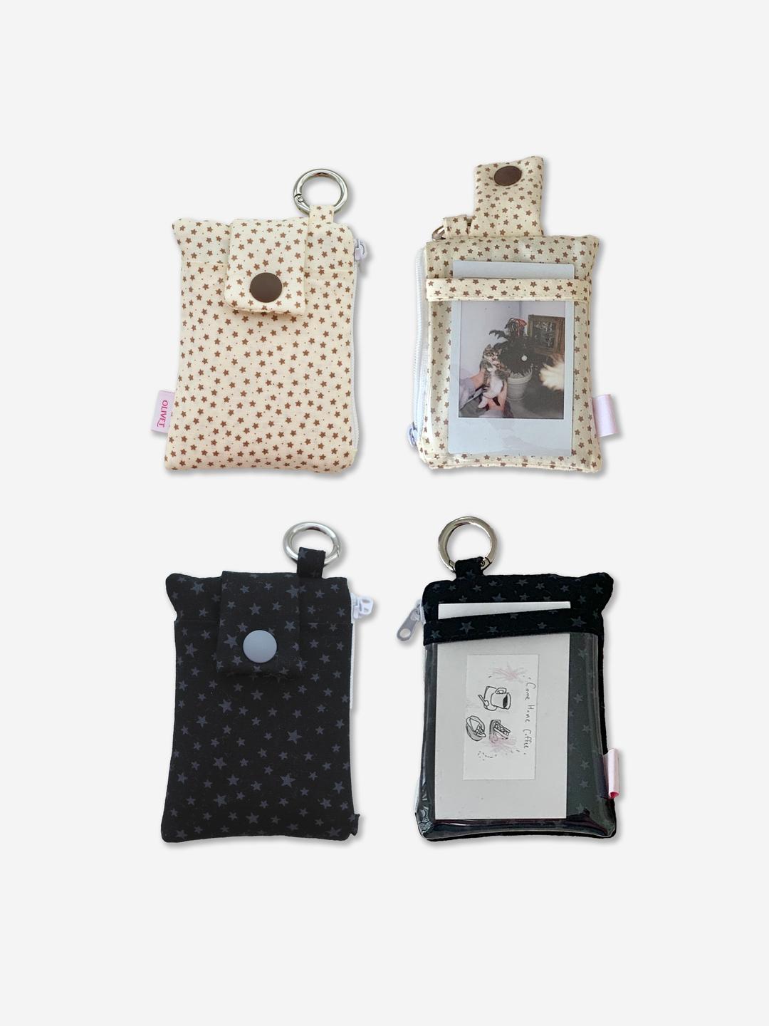 (4/12 출고) album card mini pouch keyring (2 colors)