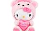 헬로키티 핑크하트베어 38cm