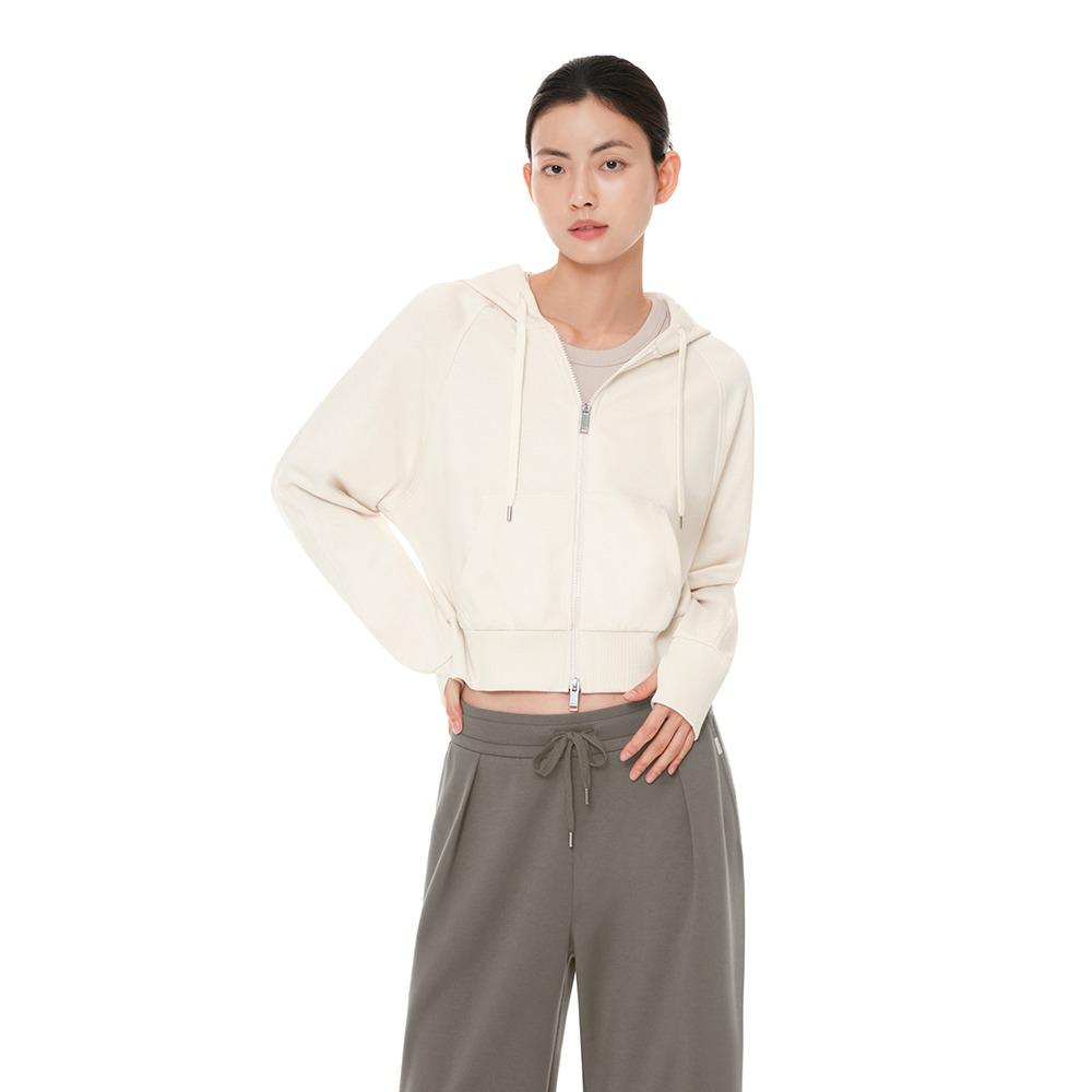 마일드무스 크롭 후디 집업