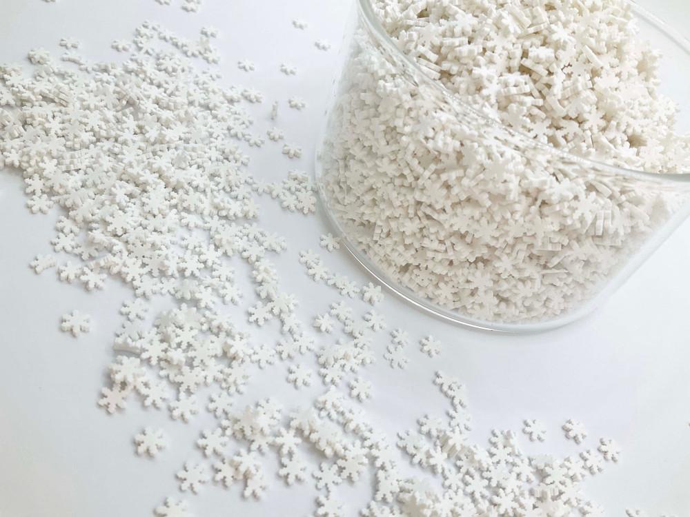 폴리머 눈꽃 스프링클 슬라임 네일아트 데코덴 파츠 재료 레진 공예 비즈 탑꾸 폰꾸미기