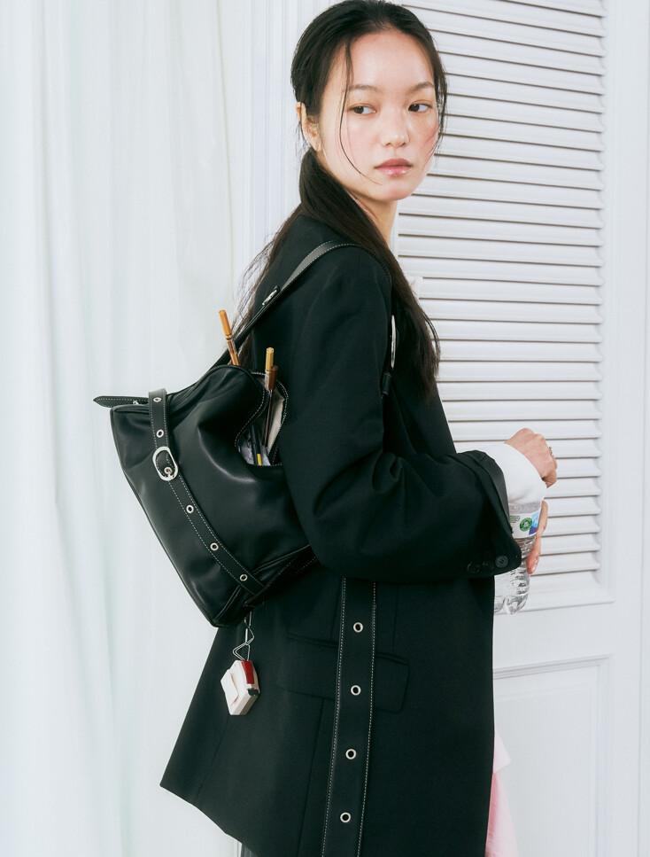 POTY LEATHER / BLACK