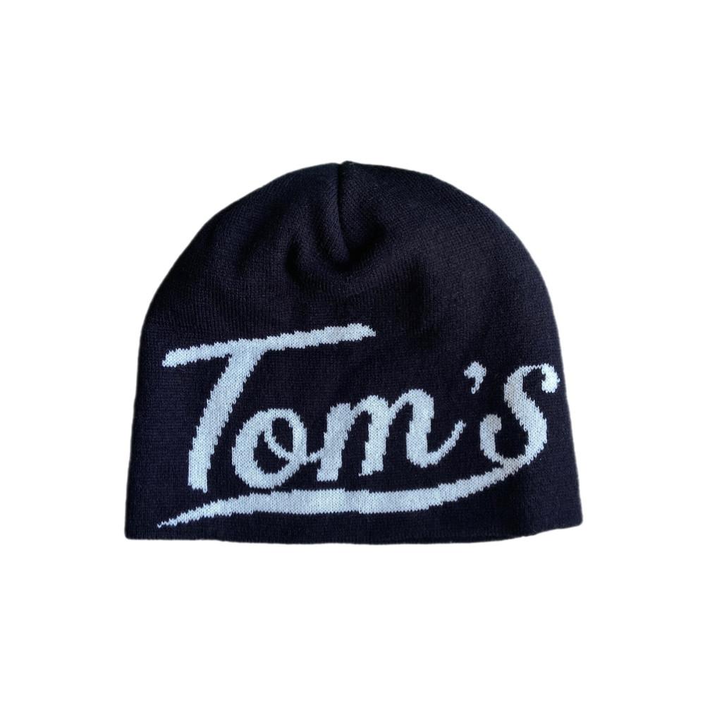 톰스벌스데이 자카드 비니 블랙